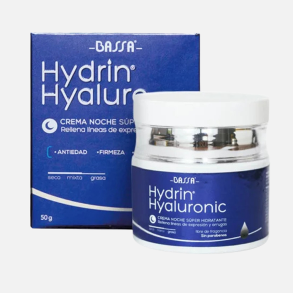 BASSA HYDRIN HYALURONIC CREMA NOCHE 50G