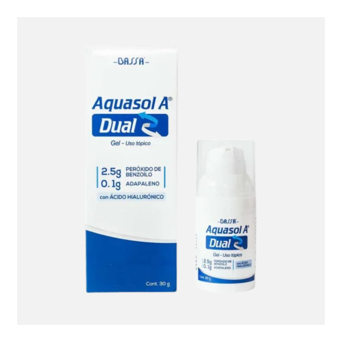 BASSA AQUASOL DUAL GEL 30G