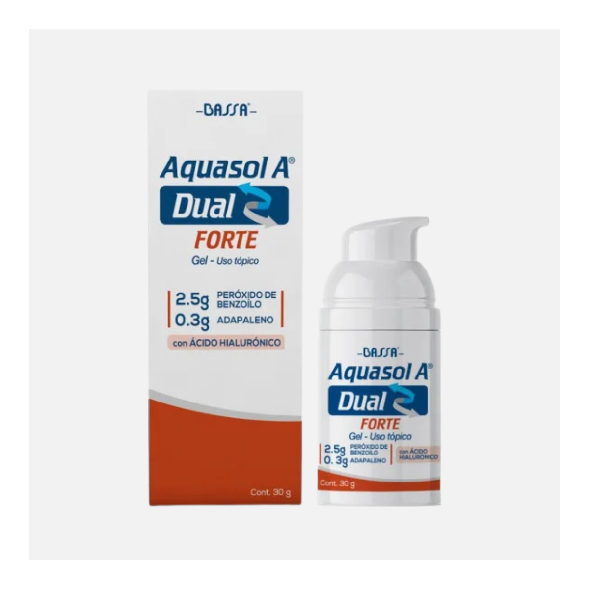 BASSA AQUASOL - A DUAL FORTE GEL 30G