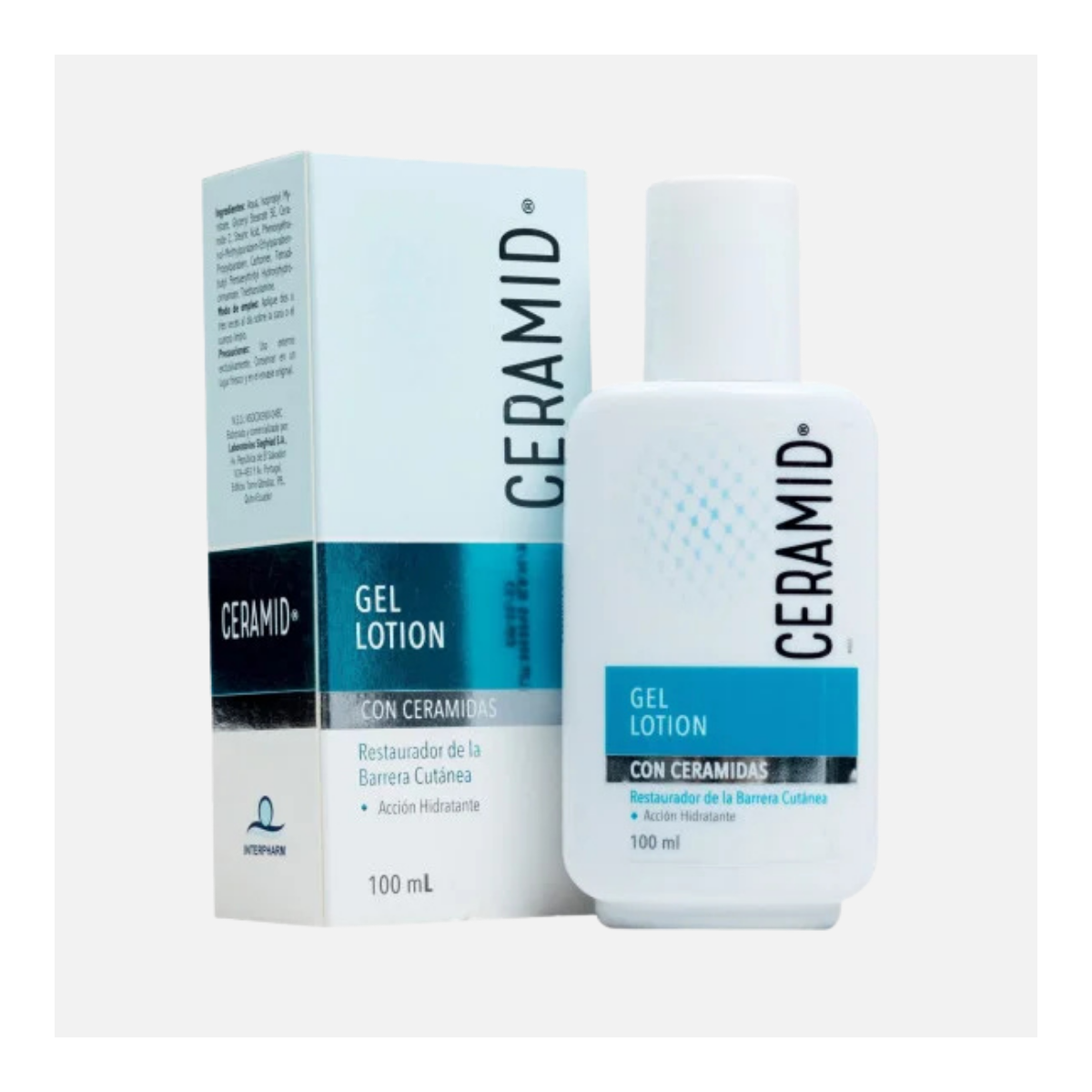 INTERPHARM CERAMID GEL LOTION 100ML