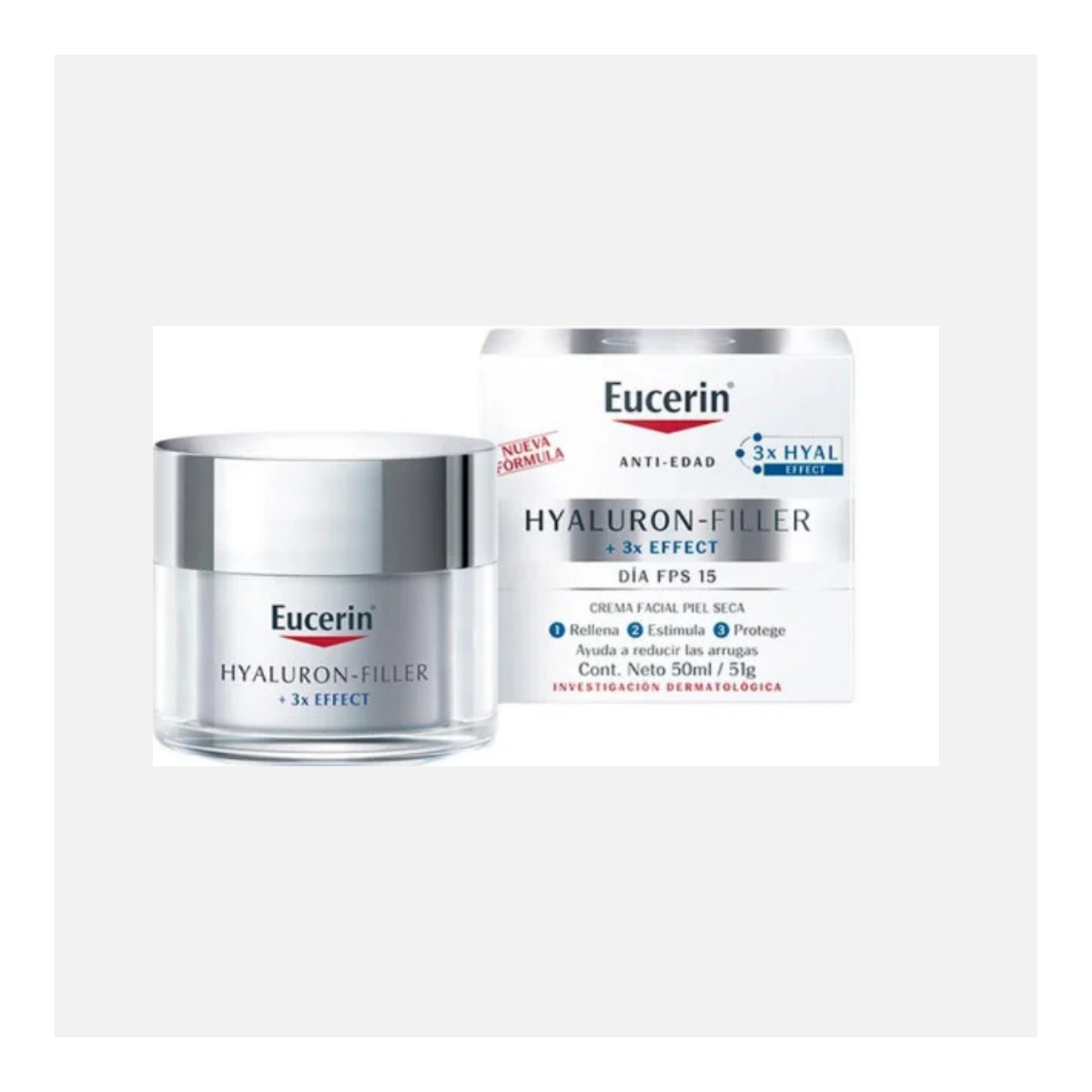 EUCERIN HYALURON - FILLER + 3X EFFECT DIA SPF15  50ML