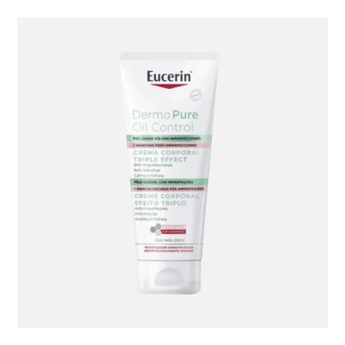 EUCERIN DERMO PURE OIL CONTROL CREMA CORPORAL TRIPLE EFFECT