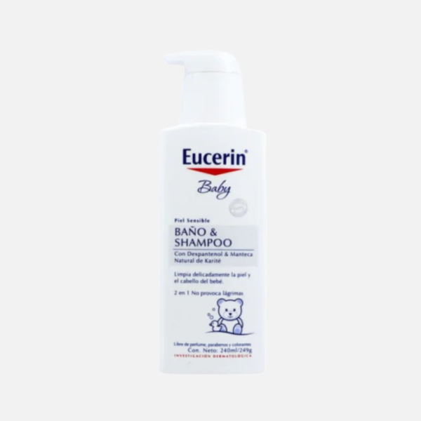 EUCERIN BABY BAÑO Y SHAMPOO 400ML