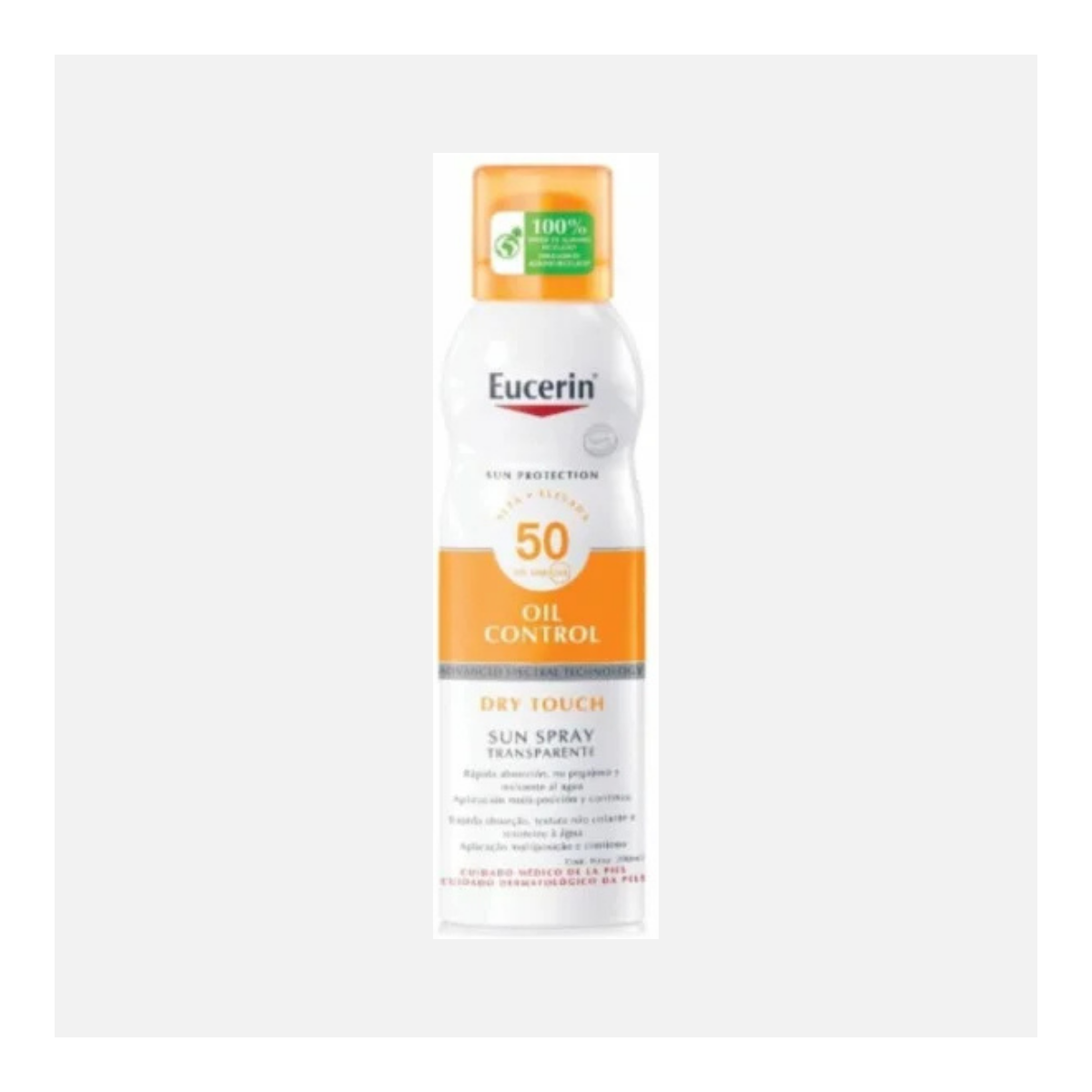 EUCERIN SUN SPRAY OIL CONTROL TOQUE SECO CORPORAL 200ML