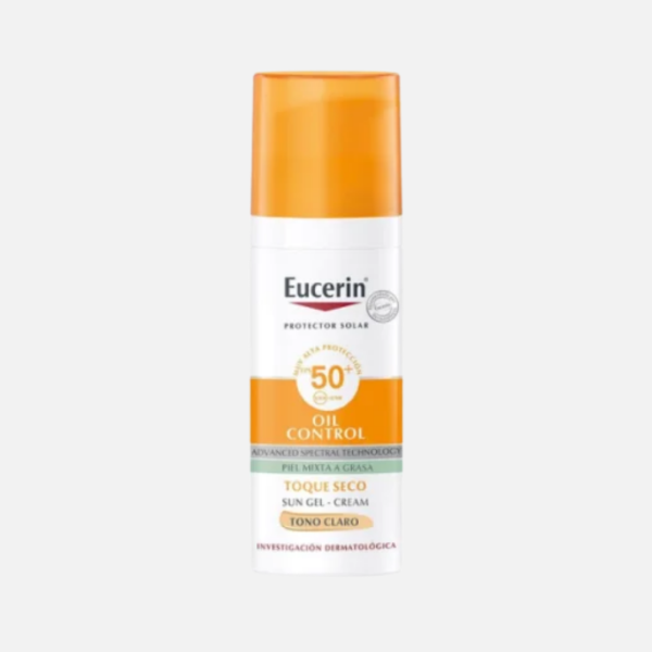 EUCERIN PROTECTOR SOLAR OIL CONTROL TONO CLARO 50ML