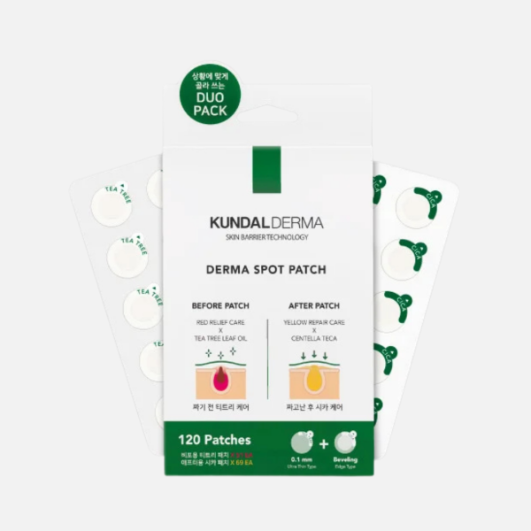 KUNDAL DERMA PARCHES PARA ESPINILLAS X 120 PARCHES
