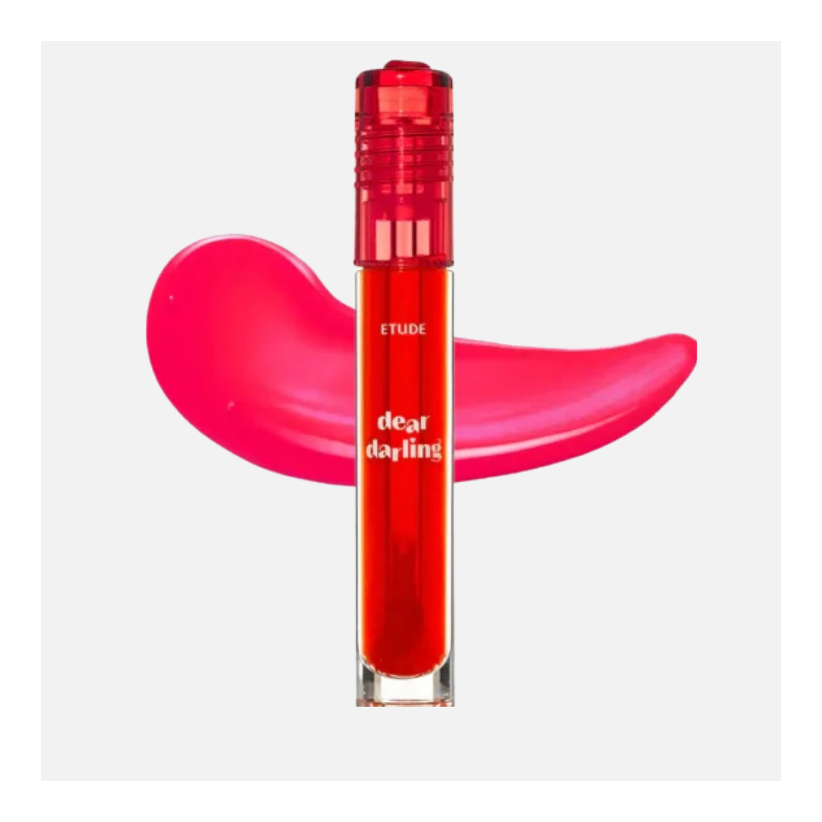 ETUDE DEAR DARLING WATER GEL TANGERINE RED  01