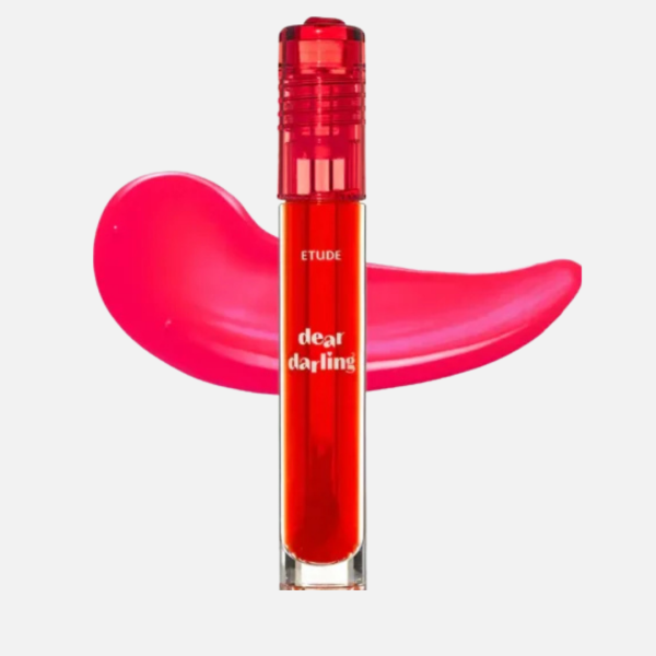 ETUDE DEAR DARLING WATER GEL TANGERINE RED  01