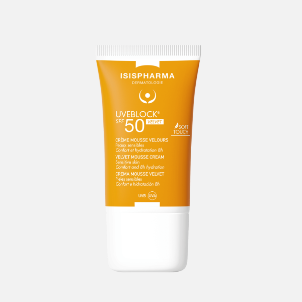 ISISPHARMA UVEBLOCK VELVET SPF 50 CREMA 40ML