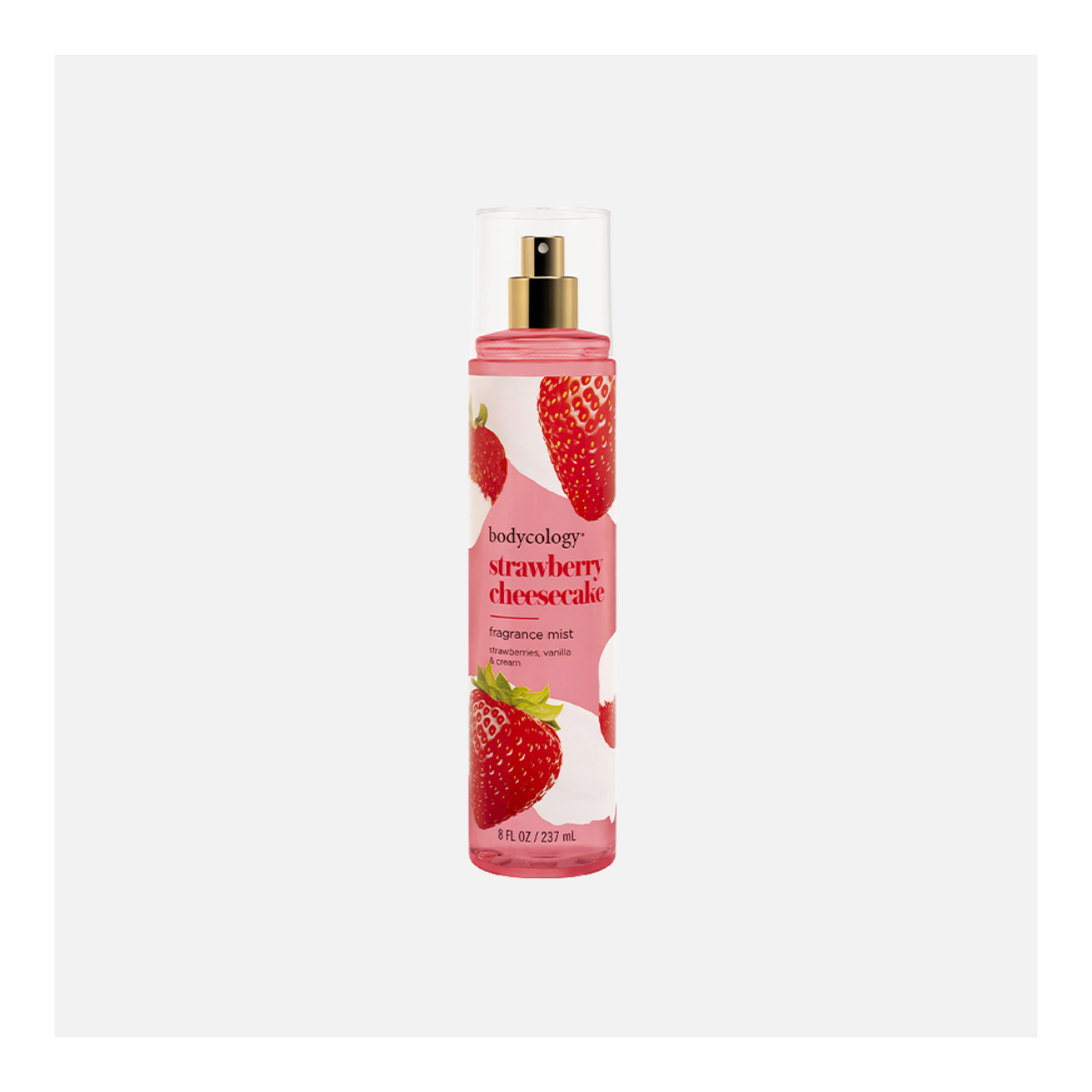 BODYCOLOGY STRAWBERRY CHEESCAKE FRAGANCE  237ML