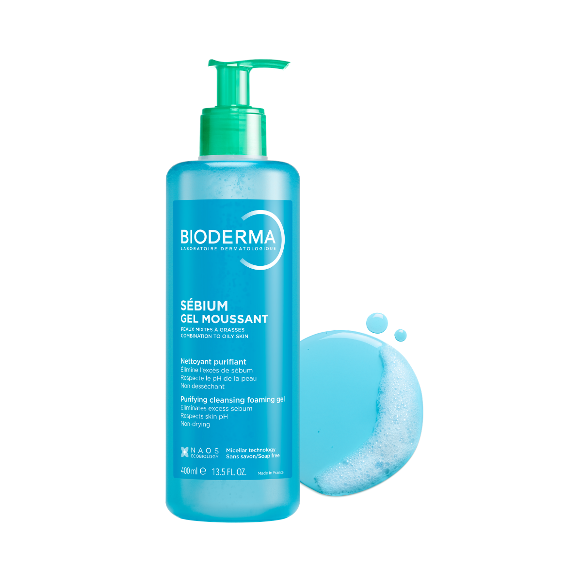 BIODERMA SEBIUM GEL MOUSSANT 400ML