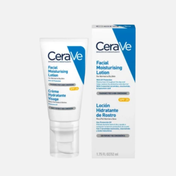 CERAVE LOCION HIDRATANTE DE ROSTRO SPF 25 52ML