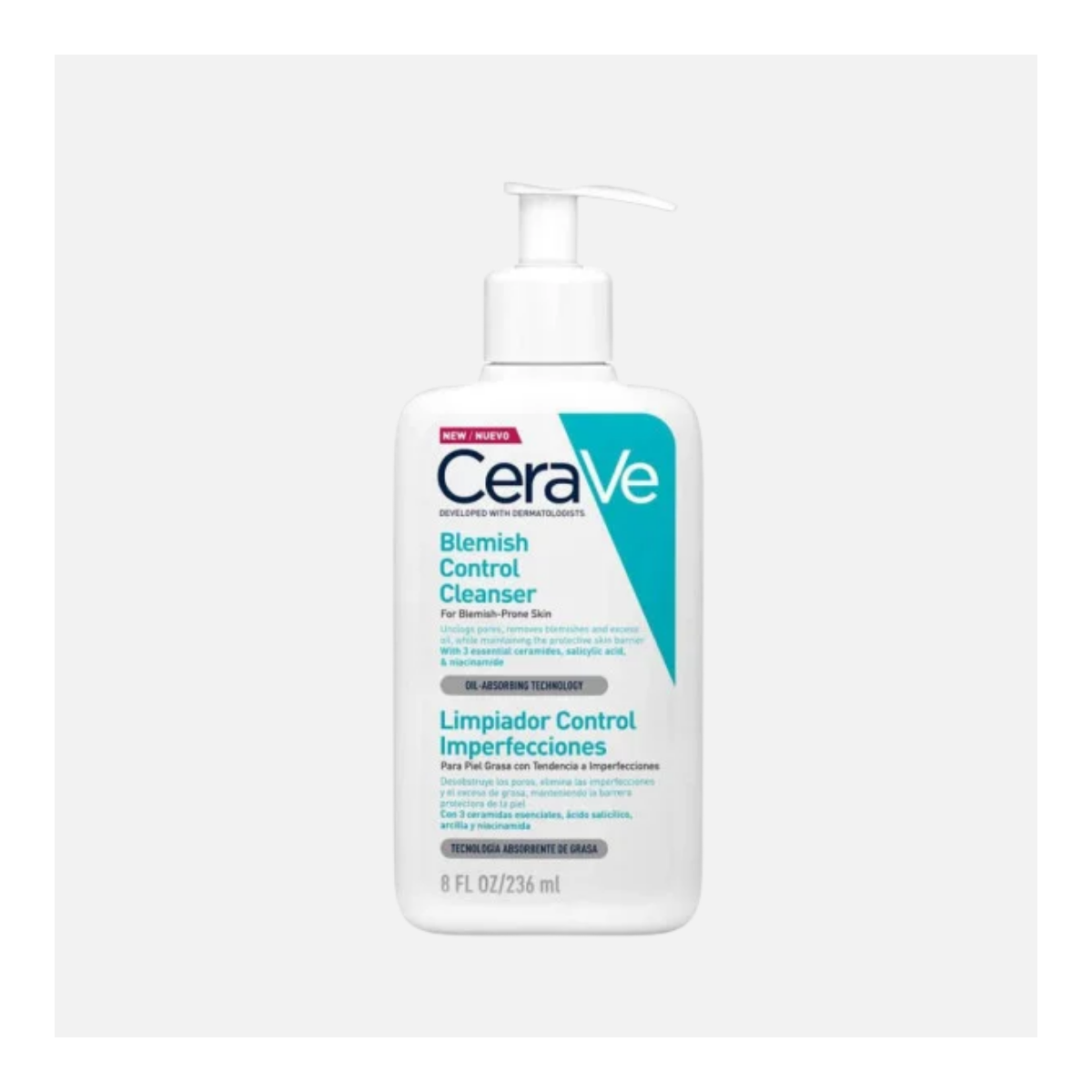 CERAVE LIMPIADOR CONTROL DE IMPERFECCIONES 236ML