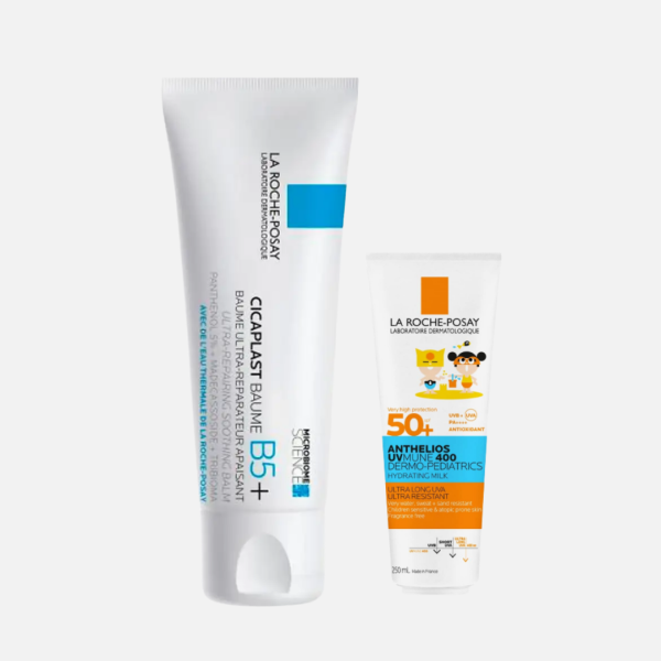LA ROCHE POSAY PACK CICAPLAST BAUME B5 + UVM DERMOPEDIATRICO 15ML