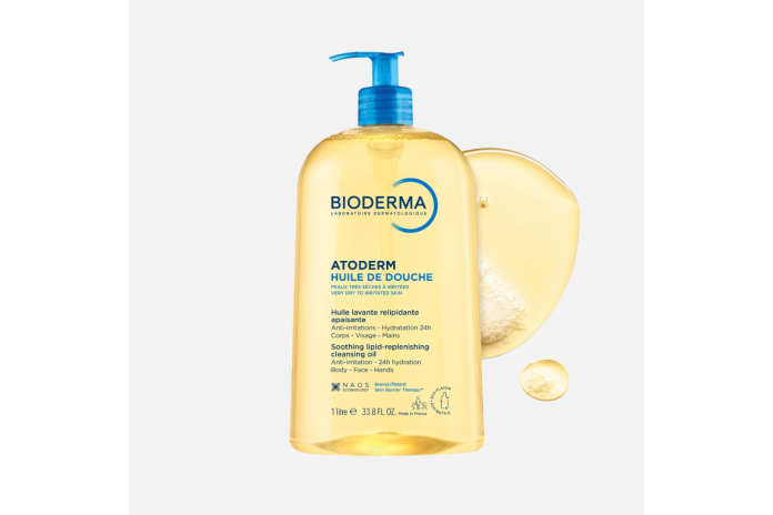 BIODERMA ATODERM HUILE DE DOUCHE 1LT