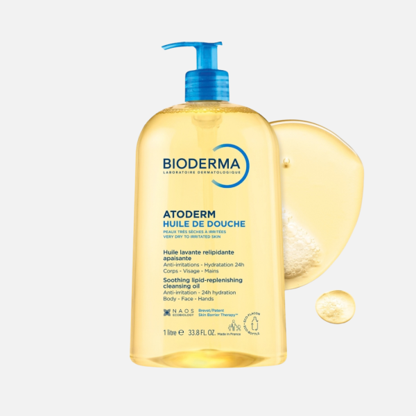 BIODERMA ATODERM HUILE DE DOUCHE 1LT