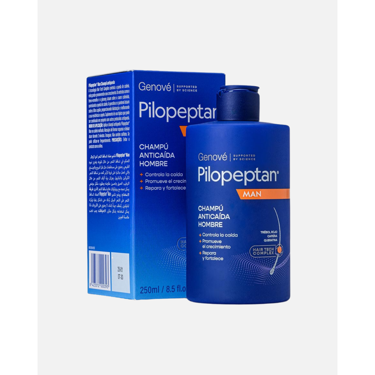 BMC PILOPEPTAN MAN CHAMPU ANTICAIDA 250ML