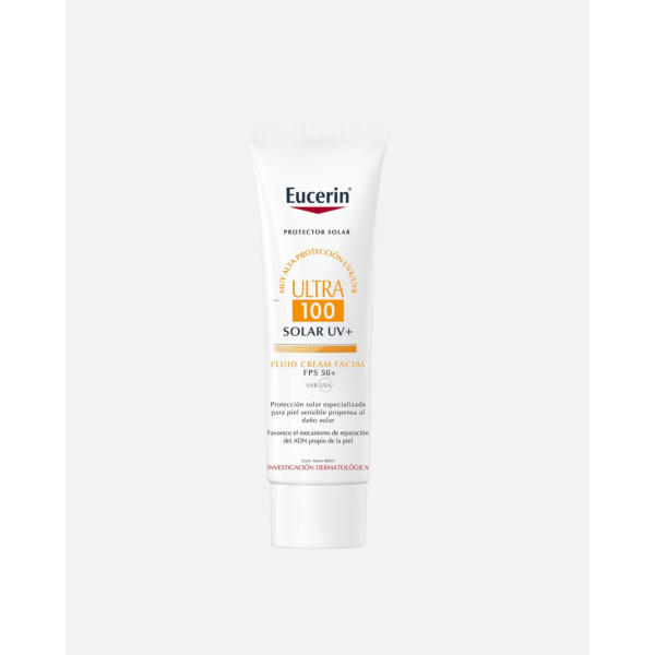 EUCERIN PROTECTOR SOLAR ULTRA 100 FLUID CREAM FACIAL FPS 50+