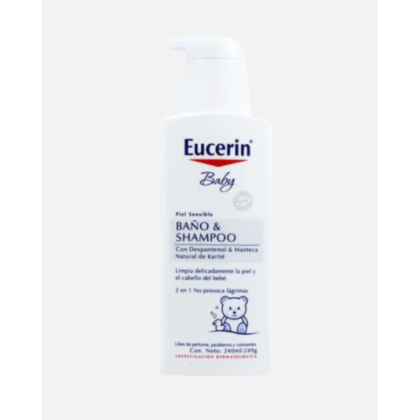 EUCERIN BABY BAÑO Y SHAMPOO 240ML