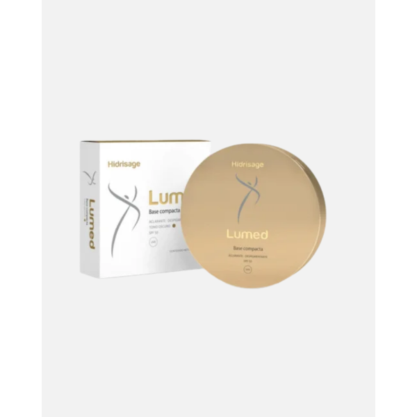 HIDRISAGE LUMED BASE COMPACTA TONO OSCURO 10G
