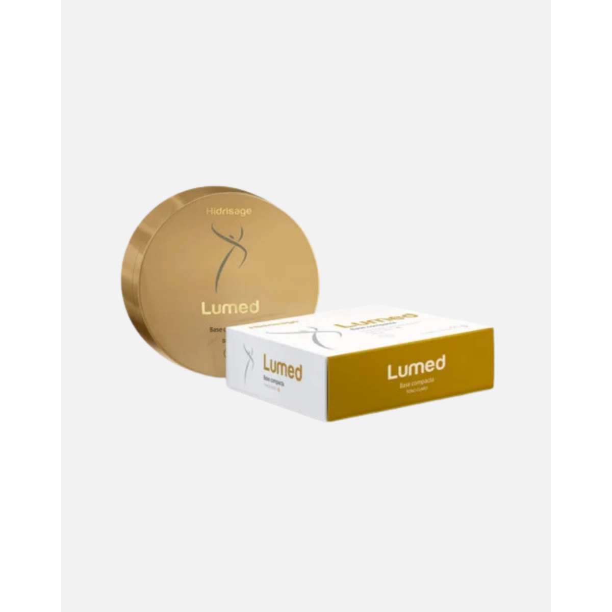 HIDRISAGE LUMED BASE COMPACTA TONO CLARO 11G