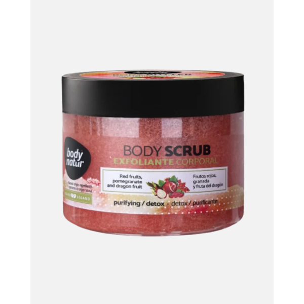 BODYNATUR  BODY SCRUB EXFOLIANTE CORPORAL FRUTOS ROJOS 200ML