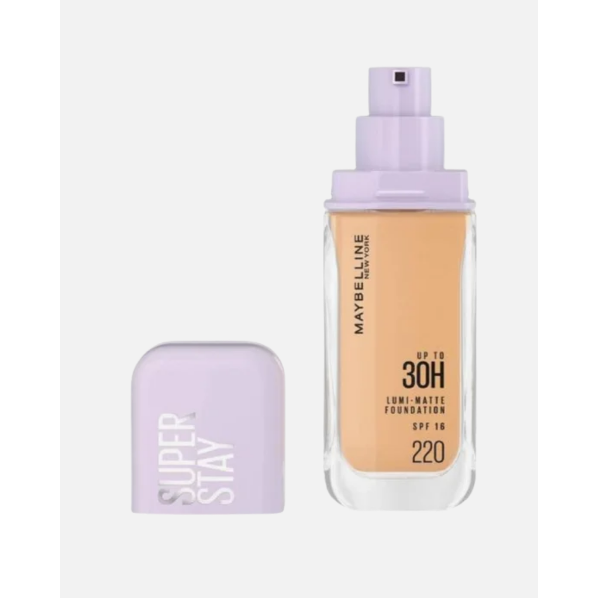 MAYBELLINE SUPERSTAY LUMI MATTE 220 BASE LIQUIDA