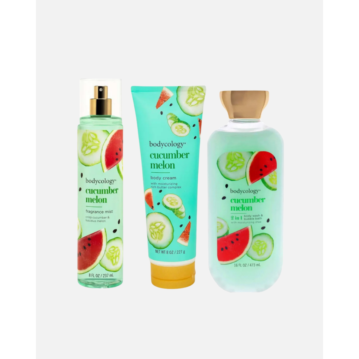 BODYCOLOGY-BC 3PACK CUCUMBER MELON